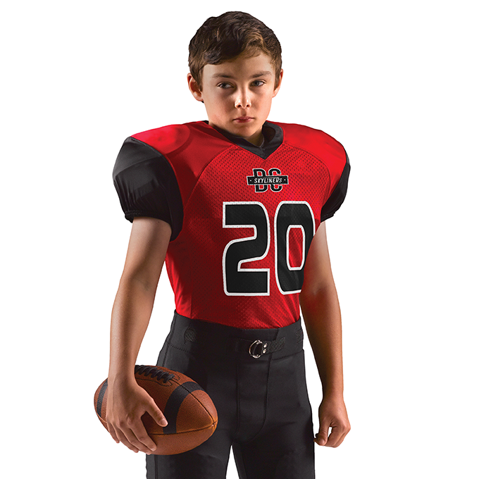 youth football game jerseys