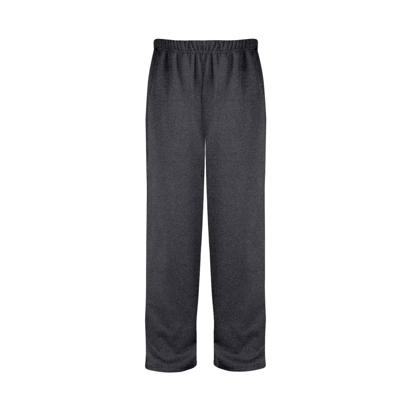 Badger Heathered Elastic Waistband Deep Side Pockets Fleece Pant