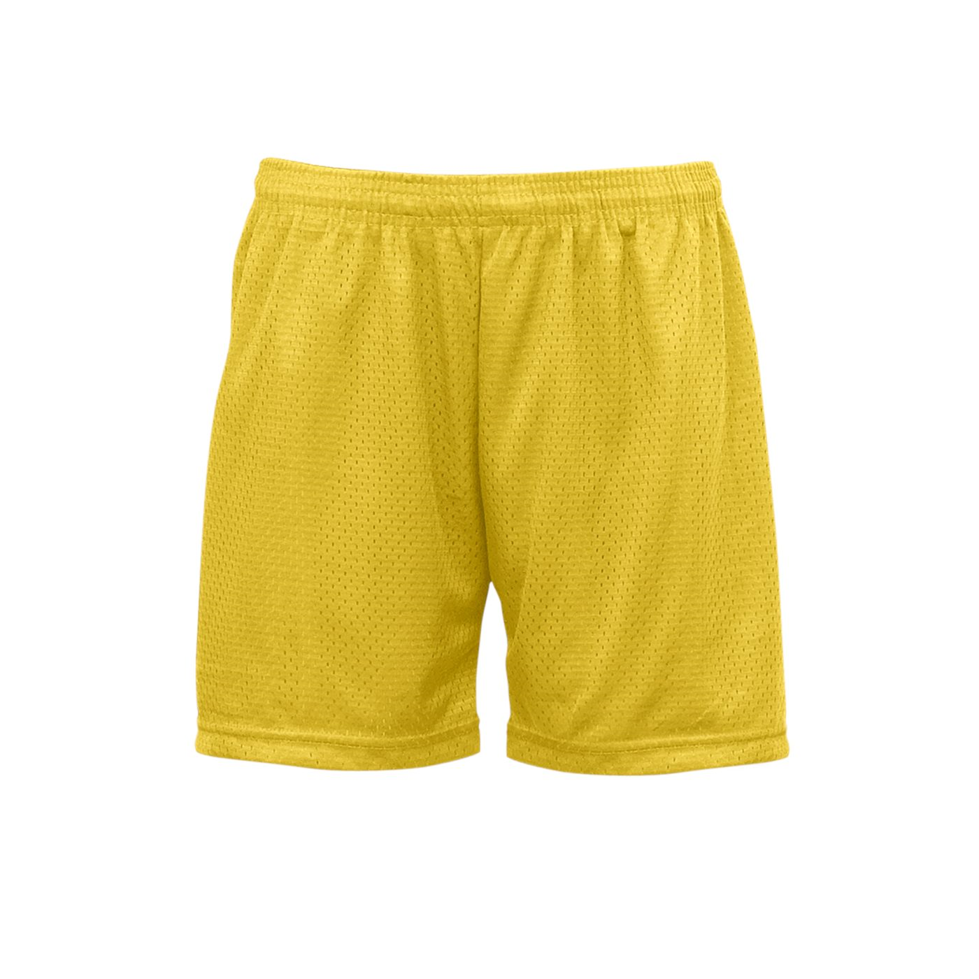 Green/Yellow Split Bandana Mesh Shorts