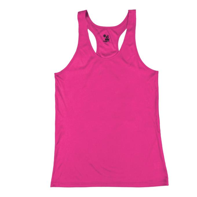Available in 14 Badger Sport Tank Top Adult Ladies & Youth Sizes Sleeveless Athletic Wicking Shirt 
