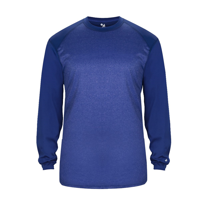 Sport Heather Tonal L/S Tee