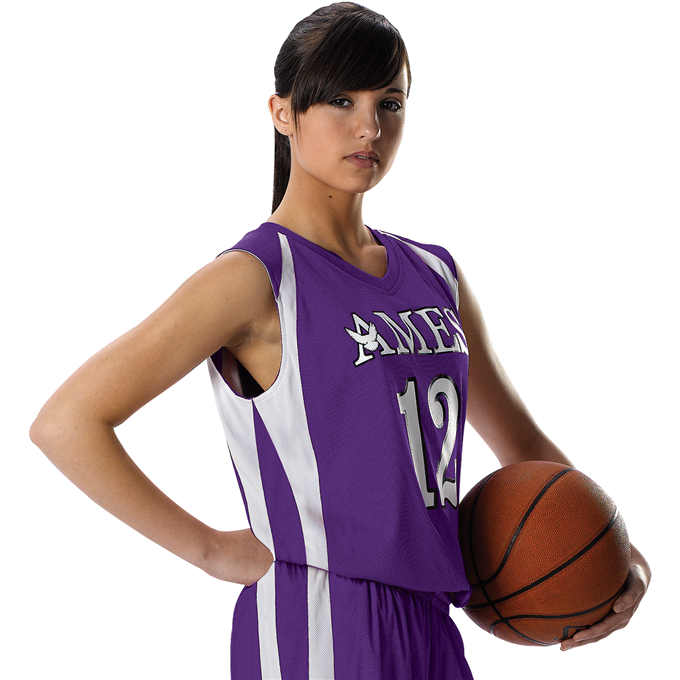 Womens Reversible Basketball Jersey