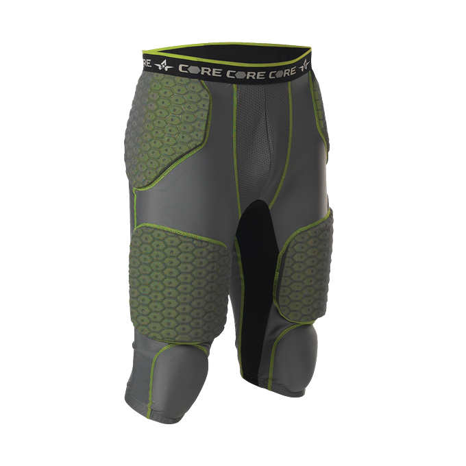 Adult Integrated 7 Padded Football Girdle