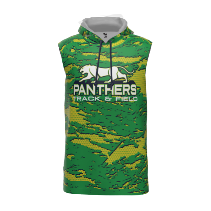 Sublimated Sleeveless Hood Tee