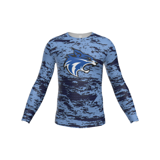 Sublimated Compression Youth L/S Crew
