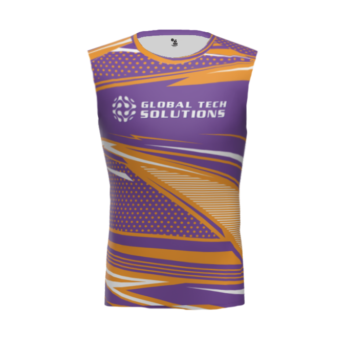 Sublimated Compression Sleeveless Crew