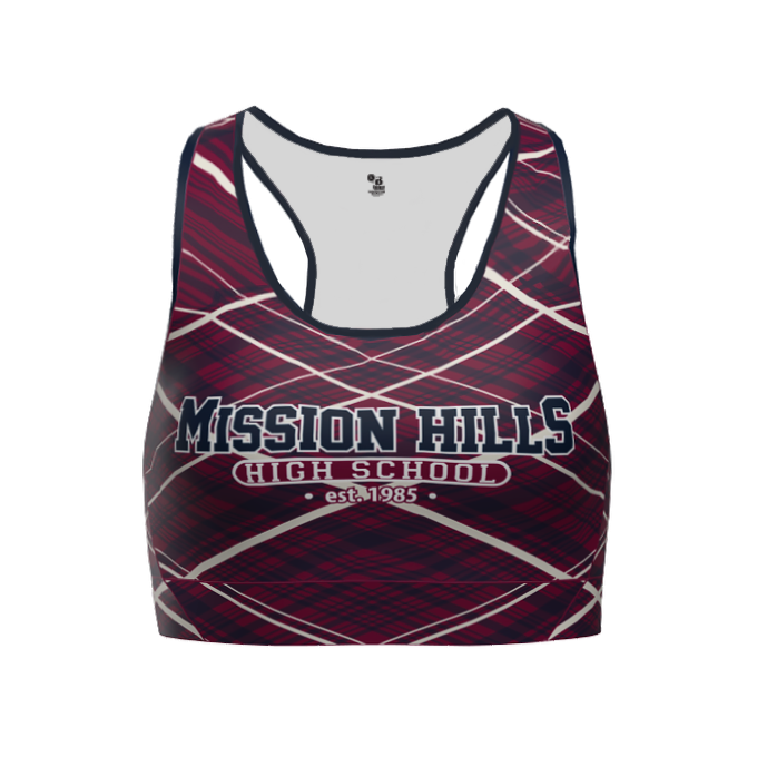 Sublimated Women's Bra Top