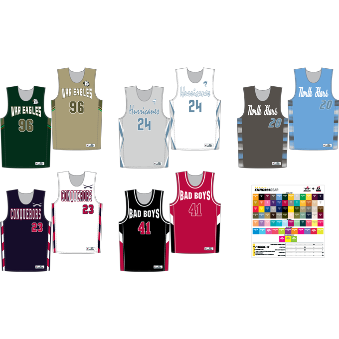 JR56SY-VISUAL SIZE RUN FOR YOUTH BASKETBALL SNGL PLY REV JERSEY