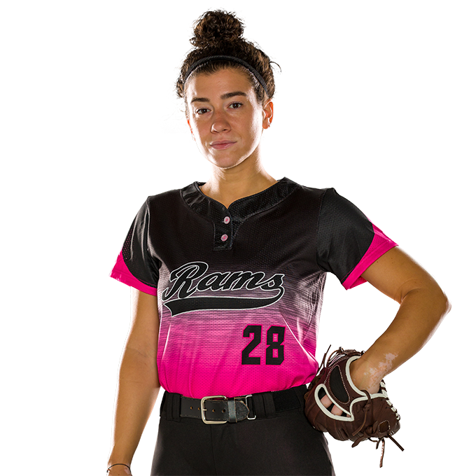 Control Series Premium - Womens/Girls Side Flames Custom Sublimated  Sleeveless Softball Jersey - All Sports Uniforms