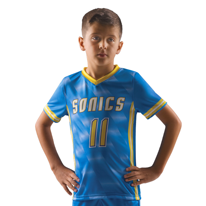 Youth Counterattack V-Neck Soccer Jersey