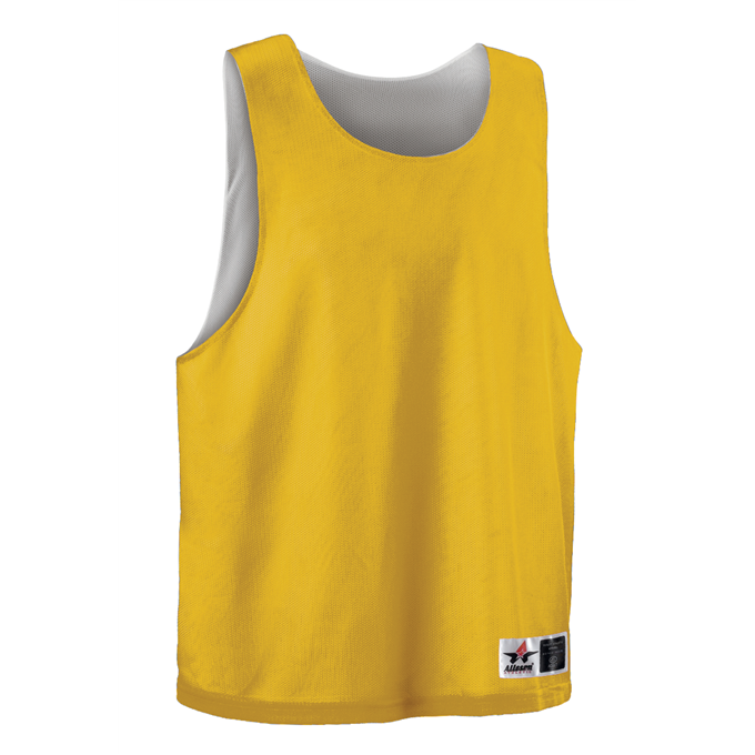 Womens Purple & White Racerback Lacrosse Reversible Pinnie