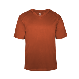B-Core V-Neck Youth Tee | Badger Sport - Athletic Apparel
