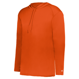 クボタスピアーズ   フルジップフーディー  BLK 製
サイズ 3XL B-Core L/S Hood Tee | Badger Sport - Athletic Apparel