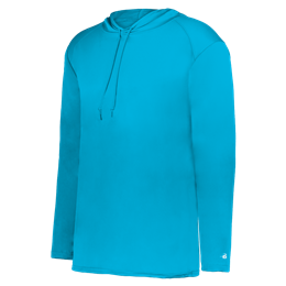 クボタスピアーズ   フルジップフーディー  BLK 製
サイズ 3XL B-Core L/S Hood Tee | Badger Sport - Athletic Apparel