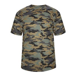 Camo Tee | Badger Sport - Athletic Apparel