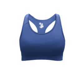 Badger Sports B-Sport Ladies' Bra Top Royal Blue Small