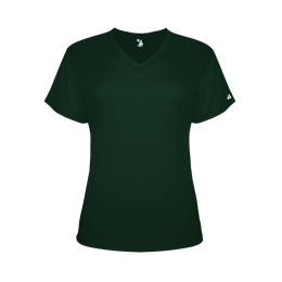 Tri-Blend Women's V-Neck Tee | Badger Sport - Athletic Apparel