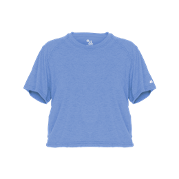 Tri-Blend Women's Crop Tee | Badger Sport - Athletic Apparel