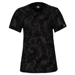 Tie-Dye Tri-Blend Women's Tee | Badger Sport - Athletic Apparel