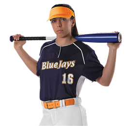 Womens Fastpitch 2 Button Jersey