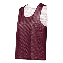 ナウンレス NOUNLESS OVER MESH KNIT （WINE） C2 Reversible Mesh Pinnie | Badger Sport - Athletic Apparel