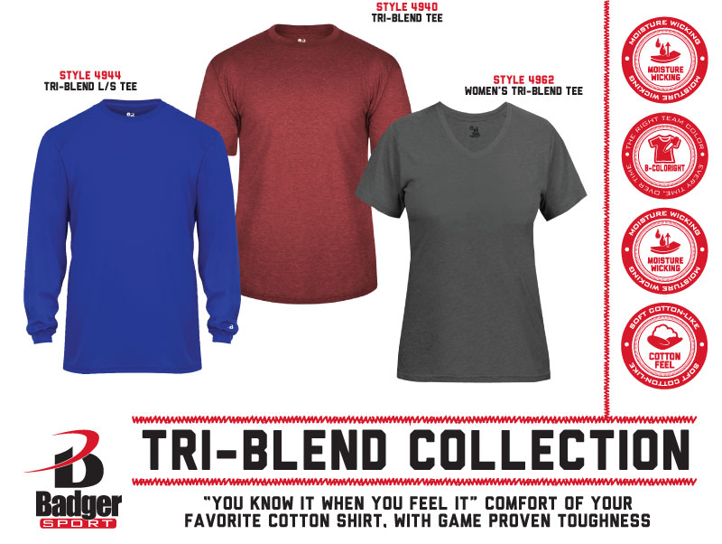 Badger Flyer - Tri-Blend Collection