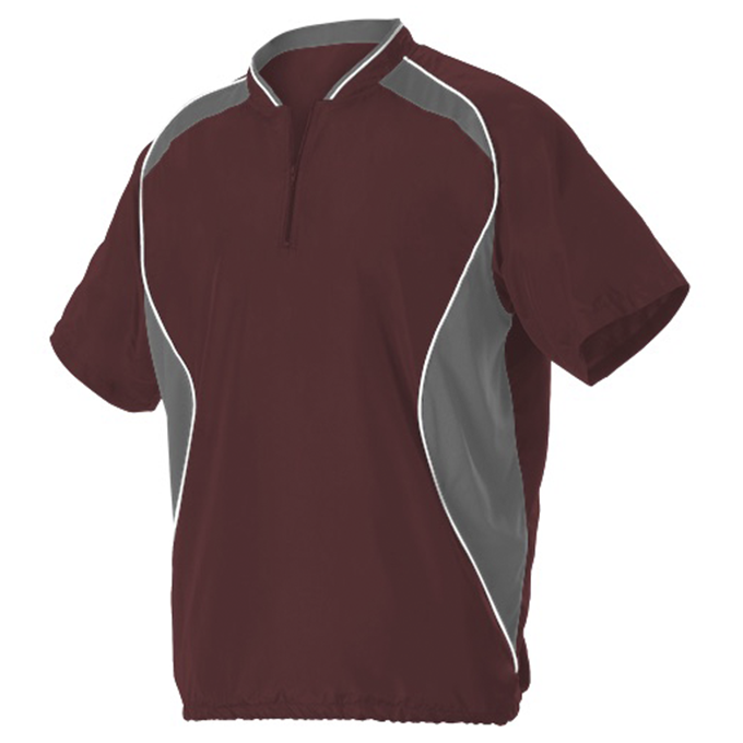 Adult Short Sleeve Baseball Batters Jacket