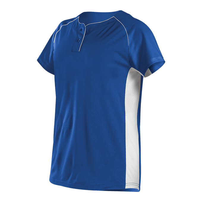 Girls Fastpitch 2 Button Jersey